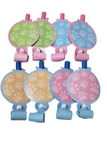 Pet Party Paw Print Blowouts (8ct)
