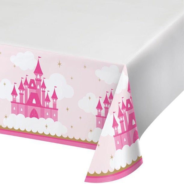 Little Princess Plastic Tablecover 48" X 88"