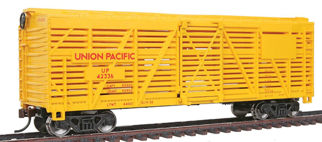  Walthers Trainline HO Scale Union Pacific Stock Car