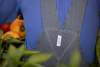Key Hickory Stripe Denim Bib Overall 40x30