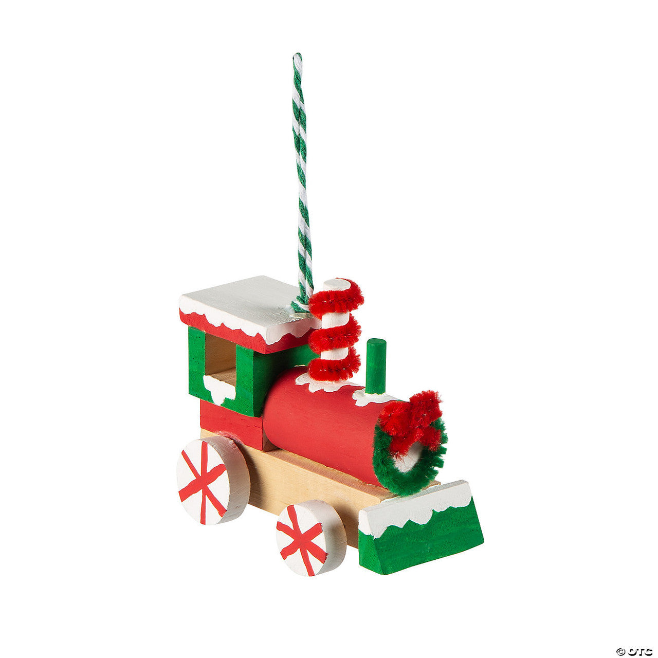 DIY Unfinished Wood Train 1pc