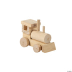 DIY Unfinished Wood Train 1pc