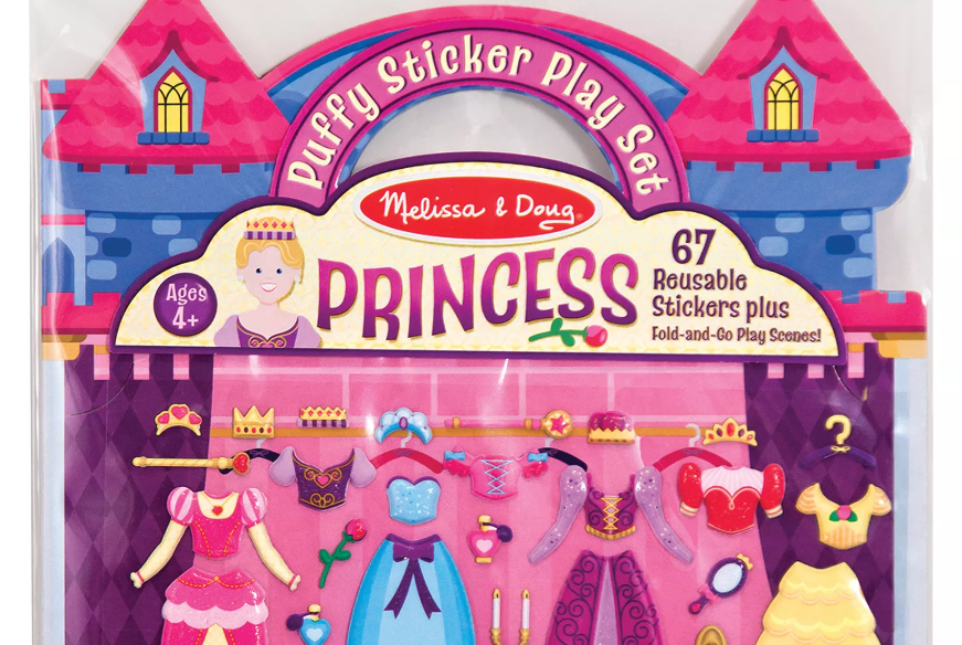 Puffy Stickers Play Set: Princess