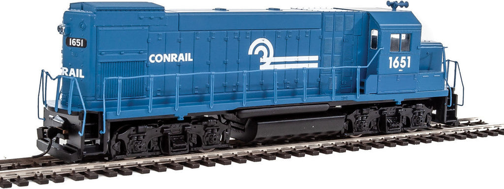 EMD GP15-1 - Standard DC -- Conrail (blue, white)