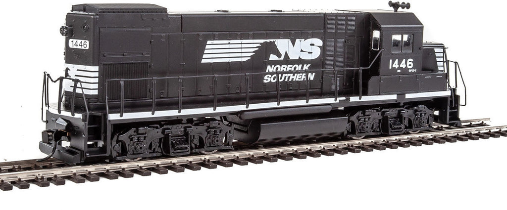 EMD GP15-1 - Standard DC -- Norfolk Southern (black, white)