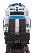 EMD GP9M - Standard DC -- Boston & Maine #1754 (blue, black, white)