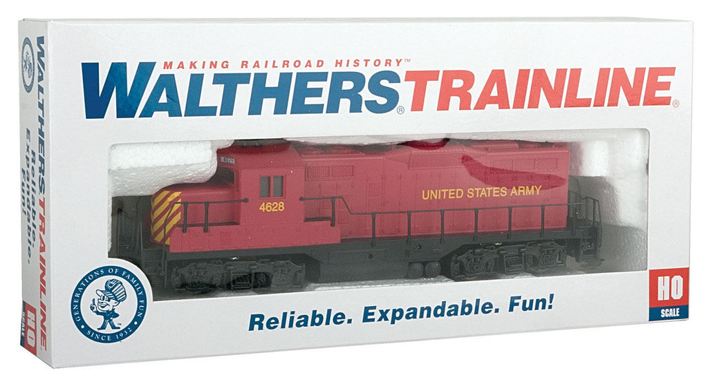 EMD GP9M - Standard DC -- United States Army #4628