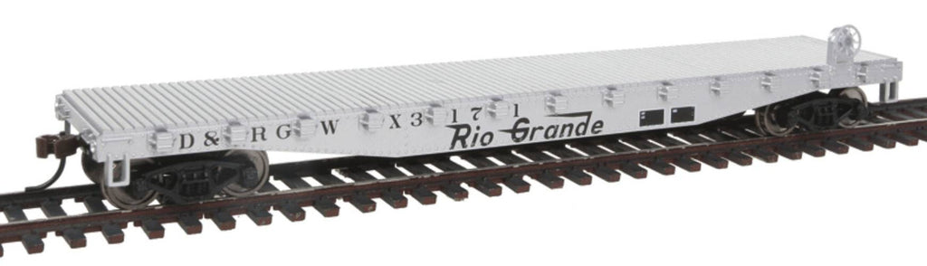 Flatcar - Ready to Run -- Denver & Rio Grande Western(TM)