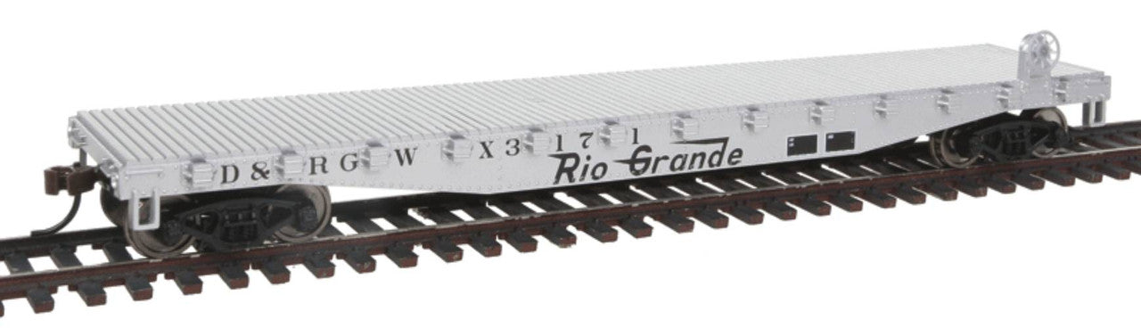 Flatcar - Ready to Run -- Denver & Rio Grande Western(TM)