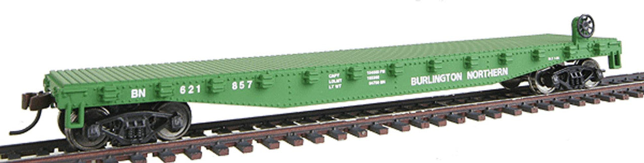 Flatcar - Ready to Run -- Burlington Northern