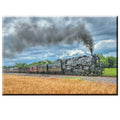 Wheat Fields Train Magnet