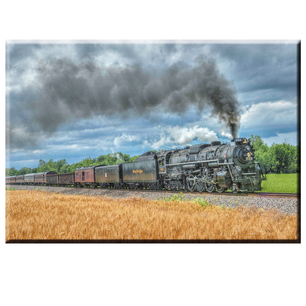 Wheat Fields Train Magnet