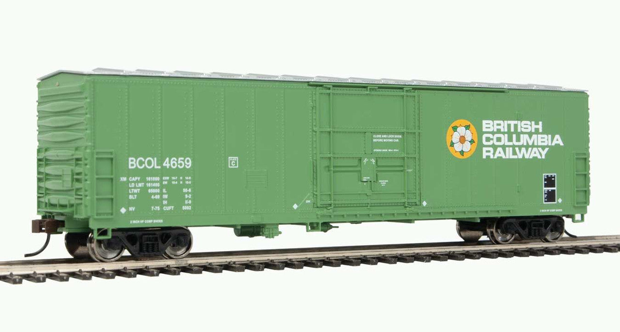 Insulated Boxcar - Ready to Run -- British Columbia Railway