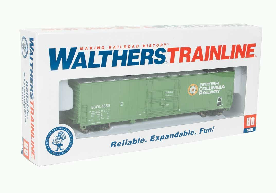 Insulated Boxcar - Ready to Run -- British Columbia Railway
