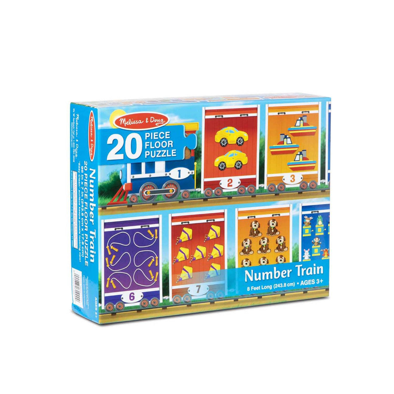 Number Train Floor Puzzle (20 piece)