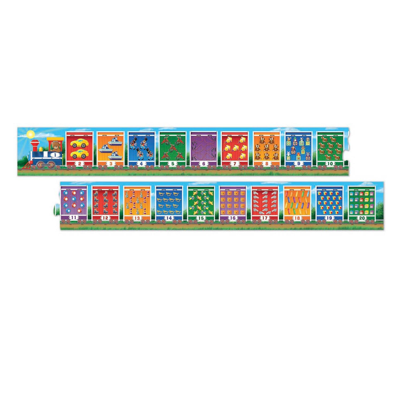 Number Train Floor Puzzle (20 piece)