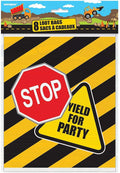 Construction Truck Birthday Loot Bags (8ct)
