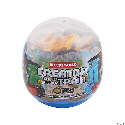 Mini Train Building Block Set