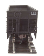 Offset Hopper - Ready to Run -- Reading (black, red; Large Lettering, Anthracite Logo)