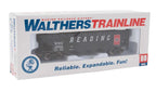 Offset Hopper - Ready to Run -- Reading (black, red; Large Lettering, Anthracite Logo)