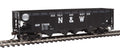 Offset Quad Hopper - Ready To Run -- Norfolk & Western (black; Block N&W, Hamburger Logo)
