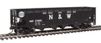 Offset Quad Hopper - Ready To Run -- Norfolk & Western (black; Block N&W, Hamburger Logo)