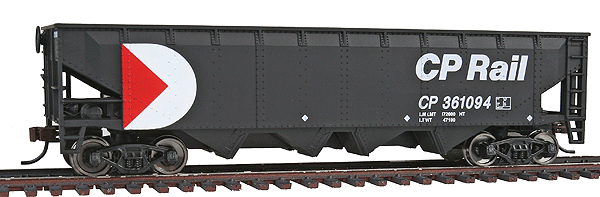 Offset Quad Hopper - Ready To Run -- Canadian Pacific #361094