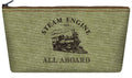 Steam Train Makeup/Pencil Bag