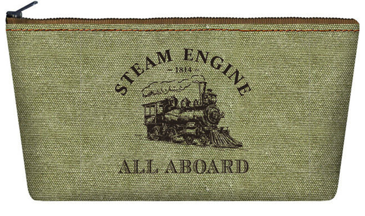 Steam Train Makeup/Pencil Bag