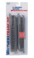 Power-Loc Track(TM) -- 9" 22.9cm Straight Section pkg(4)