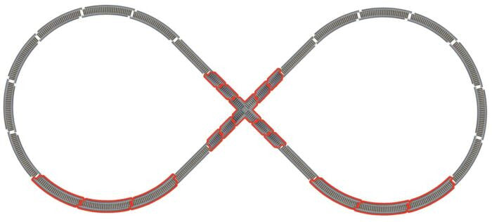 Power-Loc Track(TM) -- Figure-8 Set