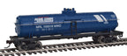 Tank Car - Ready to Run -- Montana Rail Link (blue, white)