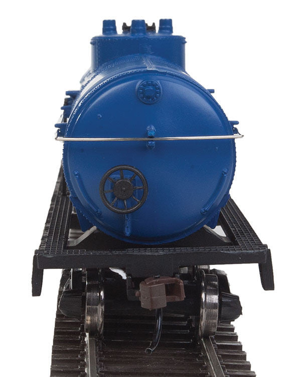 Tank Car - Ready to Run -- Montana Rail Link (blue, white)