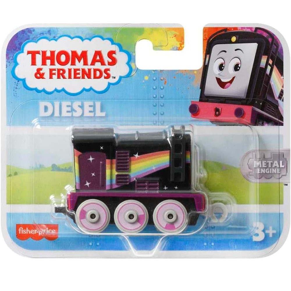 Fisher-Price Thomas and Friends Rainbow- Diesel Push-Along