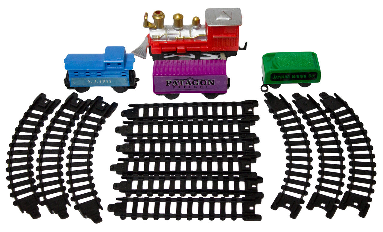 Toy Train In A Tin Box