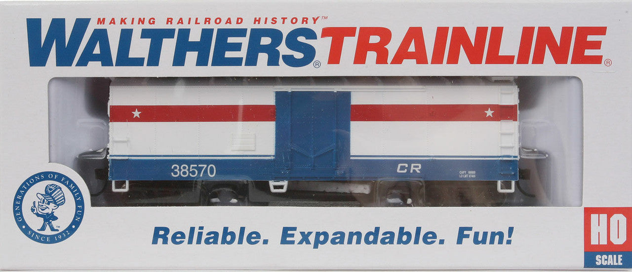 Track Cleaning Boxcar -- Conrail