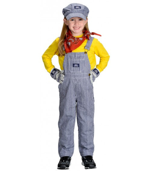 Jr. Train Engineer Costume Size 2-3 - Girl