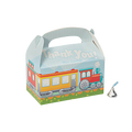 Train Party Thank You Steam Train Favor Box