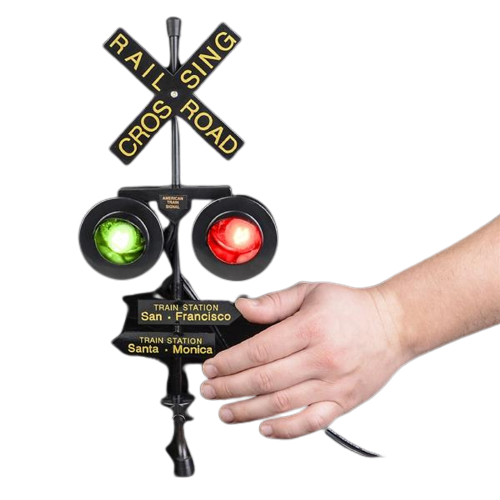 9" Railroad Crossing Light