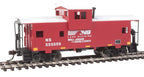 Wide-Vision Caboose - Ready to Run -- Norfolk Southern (red, white)