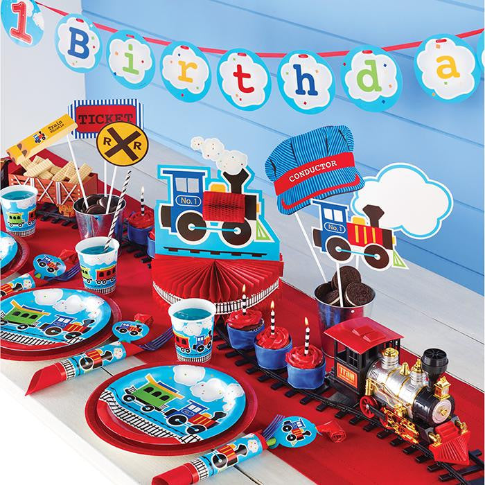 All Aboard Train Dizzy Danglers -5ct